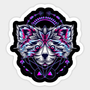 red panda lover Sticker